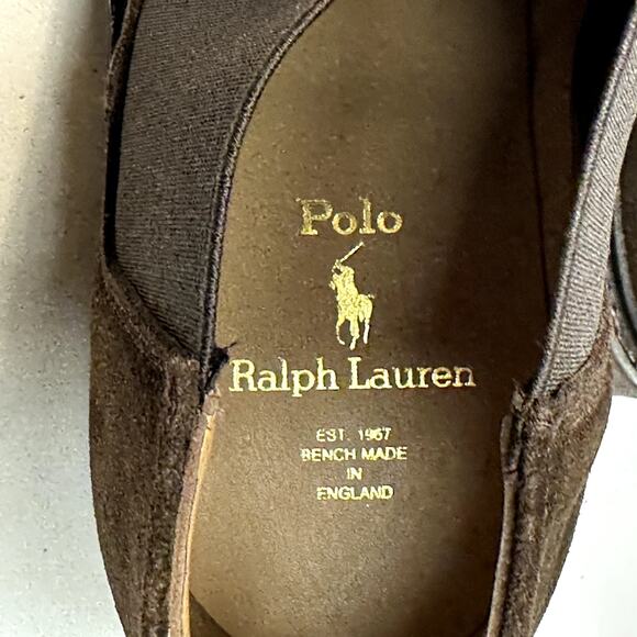 NWOT Crockett & Jones x Polo Ralph Lauren Suede Chelsea Boot Made in England 11 main image 2